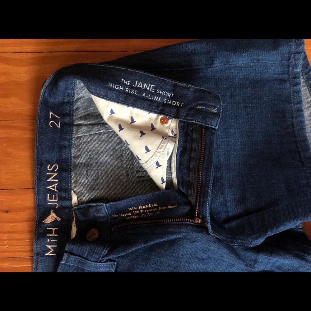 MiH The Jane High-Rise Denim Shorts